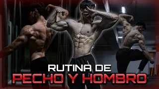 Rutina Pecho y hombro | Así pase de tener desnutrición a un físico aesthetic