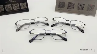 Square Metal Frames For Men #opticalframes #metaleyegalsses #eyewearstyle