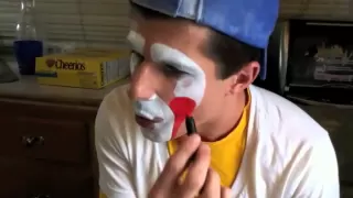 Steve's makeup ritual