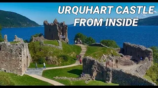 URQUHART CASTLE Tour from inside in  Drumnadrochit , Loch ness, Scotland | 2020 | Travel Diaries