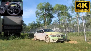 Rebuilding BMW M4 Coupe (1000 HP) | Forza Horizon 5 | Logitech G923 Wheel Steering Gameplay