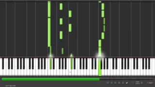 D.Gray-man Musician on Synthesia 100% Speed (Piano Tutorial)