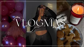 VLOGMAS WEEK ONE | Birthday Celebrations, Baking Cookies, Cosy Days at Home