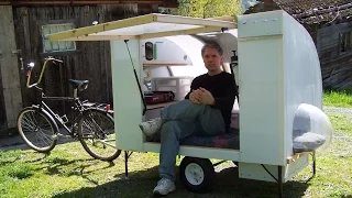 Bugout bicycle camper