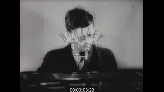 Dmitri Shostakovich Playing Piano, 1930s - Film 1091101