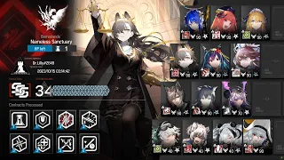 [Arknights] - CC#12 Basepoint | Week 2 Max Risk 34 #FAREWELL_CONTINGENCY_CONTRACTS