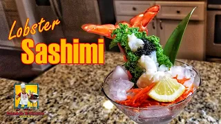 Sashimi | Lobster Sashimi | Live Lobster | Food Artist