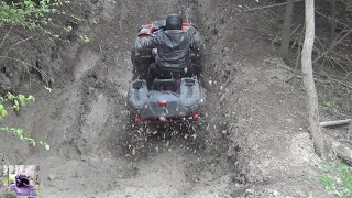 STEEP MUDDY LITTLE HILL CLIMB!