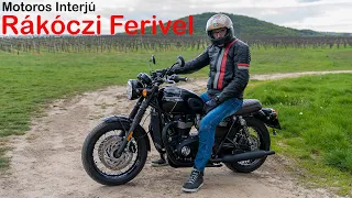 Rákóczi Feri motorra ült! Elsőként a SHOX-nak nyilatkozott új hobbijáról.