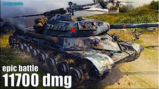 КЛАССНЫЙ БОЙ на WZ-111 model 5A 🌟 11700 dmg 🌟 World of Tanks