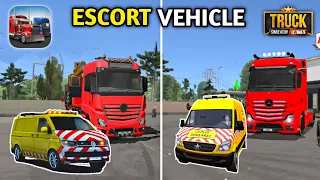 🚚Escort Vehicle Comparison Between Truck Simulator Ultimate with Universal Truck Simulator | Escort