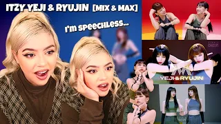 [REACTION] [MIX & MAX] 'Break My Heart Myself' covered by ITZY YEJI & RYUJIN