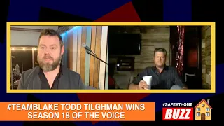 Todd Tilghman and Blake Shelton Talk Winning Season 18 of | THE VOICE