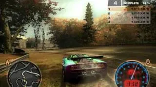 RACE WITH MCLAREN F1 in NFSMW (PROP)