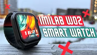 AFFORDABLE TOP🔥 SMARTWATCH IMILLAB W02 SMARTWATCH 1.85` SMART WATCH WITH A WHEEL AND A CHIC SET