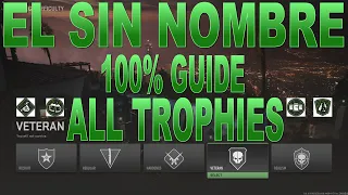 MWII: EL SIN NOMBRE - 100% Guide Veteran Difficulty All Trophies No Spoilers GHOST-IN-TRAINING THIEF