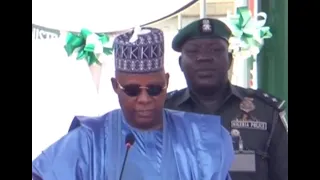 VP Kashim Shettima at the Commissioning Ceremony of Goodluck Jonathan Expressway In Abuja