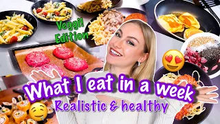 What I eat in a week! Healthy VEGGI version 🌱🍽  /NicoleDon