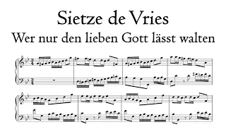 Sietze de Vries - Wer nur den lieben Gott lässt walten - Schnitger organ, Martinikerk, Hauptwerk