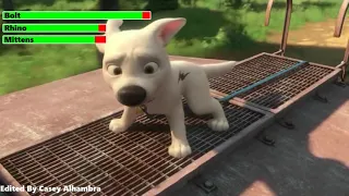 Bolt (2008) Train Scene with healthbars