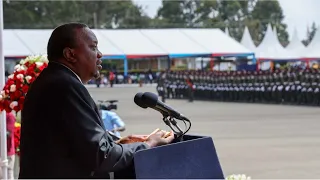 PRESIDENT UHURU'S FULL SPEECH DURING KDF PASS OUT PARADE IN ELDORET TODAY!!