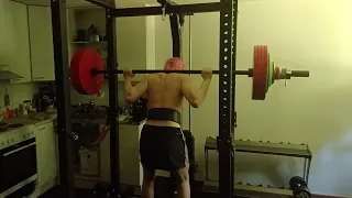 272.75kg 1 Inch Pin Squat @80kg lmao