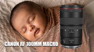 Canon RF 100mm Macro Baby Shoot