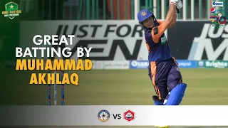 Great Batting By Muhammad Akhlaq | Northern vs Central Punjab | Match 23 | National T20 2021 | MH1T