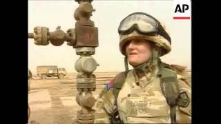 GWT: UK forces fire artillery against Iraqi position in rain