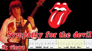 The Rolling Stones - Sympathy For The Devil (Official Bass Tabs) By Chami's Bass