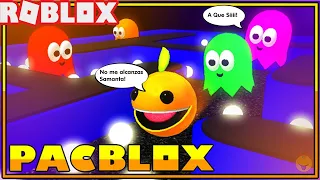 Roblox Pacblox: El Juego De Pacman En Roblox! Quien Gana Pacman O Los Fantasmas?🤔😄