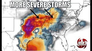 More Severe Storms Today and Tonight - Flooding Also Expected