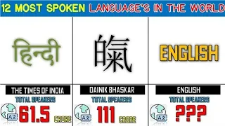 Top 12 Most Spoken Languages in The World