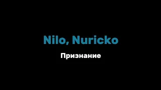 Nilo, Nuricko - признание текст песни