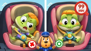 Let’s Buckle Up | Educational Videos for Kids | Kids Cartoons | Sheriff Labrador New Episodes