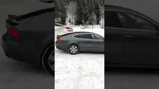 Audi a7 Drift (angry man at the end)