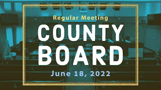 Arlington County Board Public Hearing - June 18, 2022