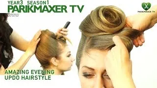 Элегантна вечерняя прическа Amazing evening updo parikmaxer tv парикмахер тв