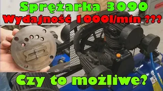 Sprężarka kompresor 3090 wydajność 1000l/min ??? Czy to możliwe? Budowa sprężarki, zasada działania