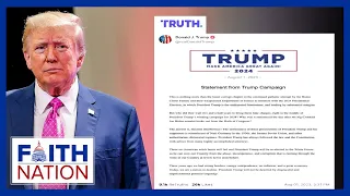 Former President Trump and His Supporters Blast Indictment | Faith Nation August 2, 2024