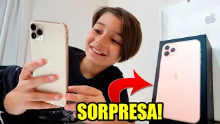 LE REGALO UN IPHONE 11 PRO MAX a MI HERMANITO!! CÁMARA OCULTA *llora en su cumpleaños*