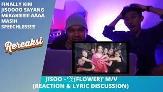 JISOO - 꽃 FLOWER MV (REACTION + LYRIC DISCUSSION) | HWAAAA FINALLY OUR JISOOOOO SOLO DEBUT!