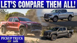I've Been In or Driven All the New 2024 Midsize Trucks and I Compare Them