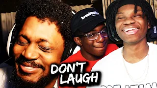 TRY NOT TO LAUGH @CoryxKenshin REACTION (w/ Denzel!)