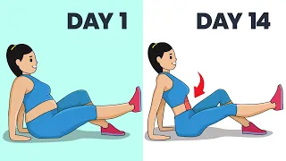 DO THIS and look in the mirror... ab transformation 2 weeks BEST WORKOUT TO LOSE HANGING BELLY FAT