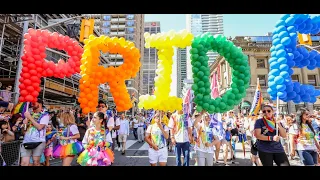 Toronto Pride Parade 2023 - pt 1  - Summer 2023  - Go-pro