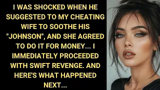 I Was Shocked When He Suggested To My Cheating Wife To Soothe His "Johnson"...