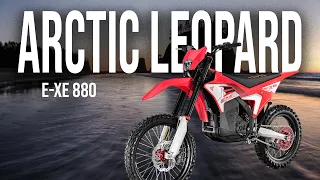 NEW Arctic Leopard E-XE 880 Electric Dirt Bike! #unboxing