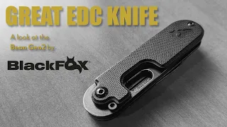 Great EDC Knife - A look at the Bean Gen2 by Black Fox