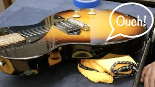 How To Do a Finish Chip Repair: Gibson Les Paul Jr.